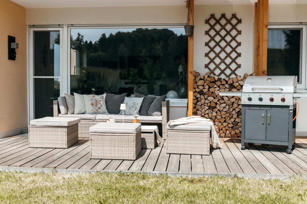 Ferienwohnung Alpenblick I Kamin I Private Sauna Wangen im Allgäu Esterno foto