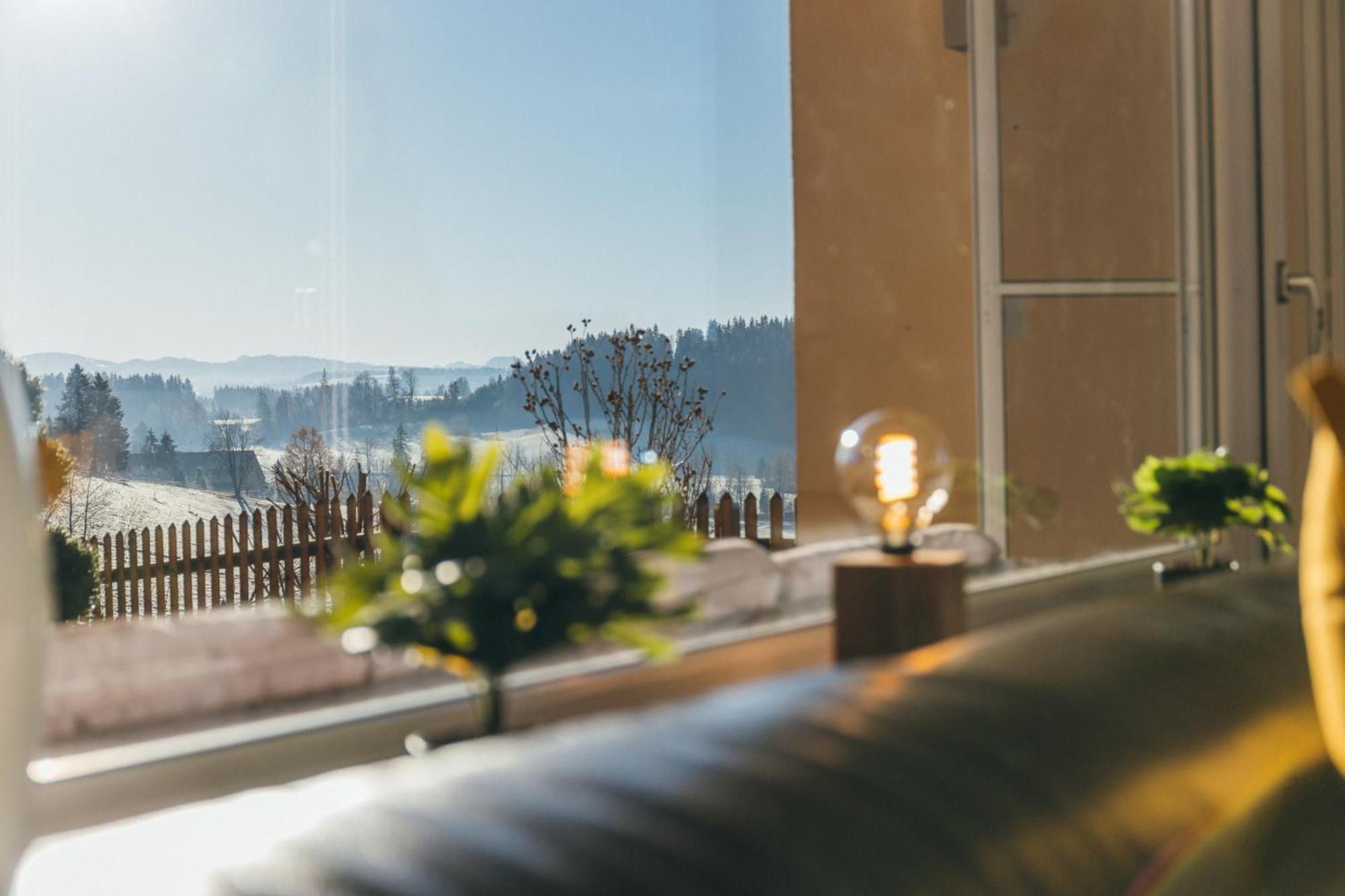 Ferienwohnung Alpenblick I Kamin I Private Sauna Wangen im Allgäu Esterno foto